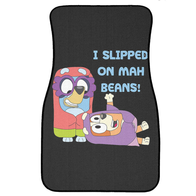 I Slipped On My Beans Front Car Mat | Artistshot