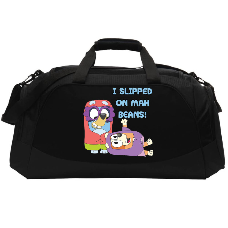 I Slipped On My Beans Active Duffel | Artistshot