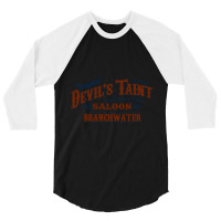 Miracles Workers Oregon Trail Saloon In Branchwate 3/4 Sleeve Shirt | Artistshot