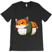 Kawaii Anime Fox Japanese Food Lover Manga Sushi T T-shirt | Artistshot