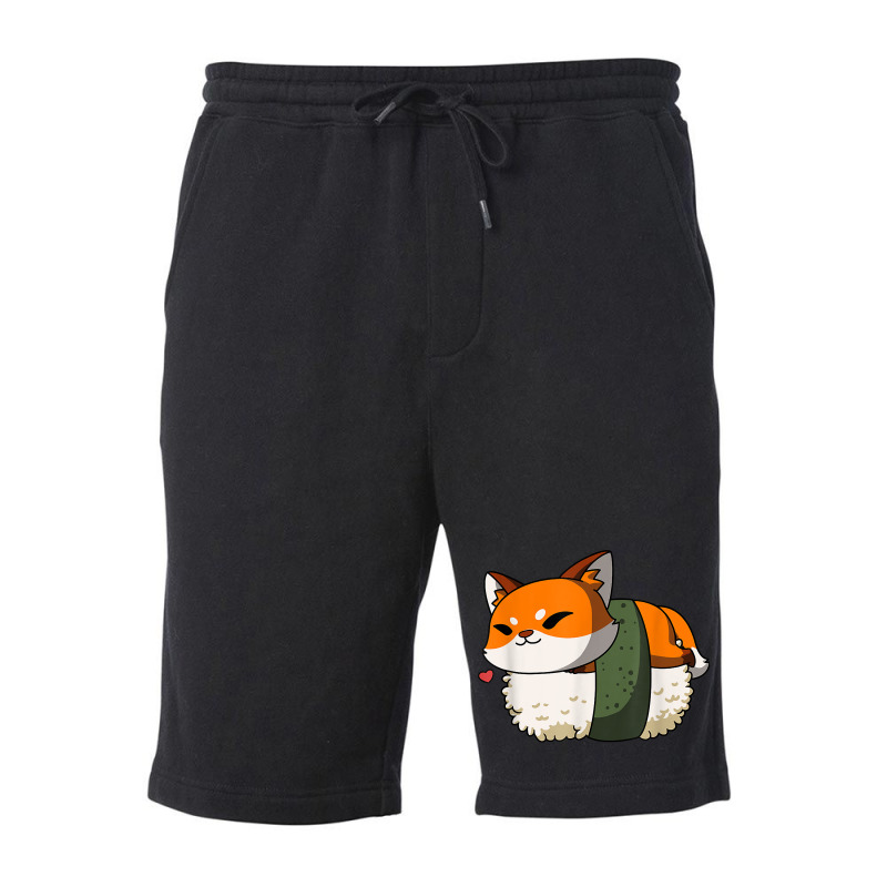 Kawaii Anime Fox Japanese Food Lover Manga Sushi T Fleece Short | Artistshot