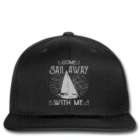 Come Sail Away With Me Printed Hat | Artistshot