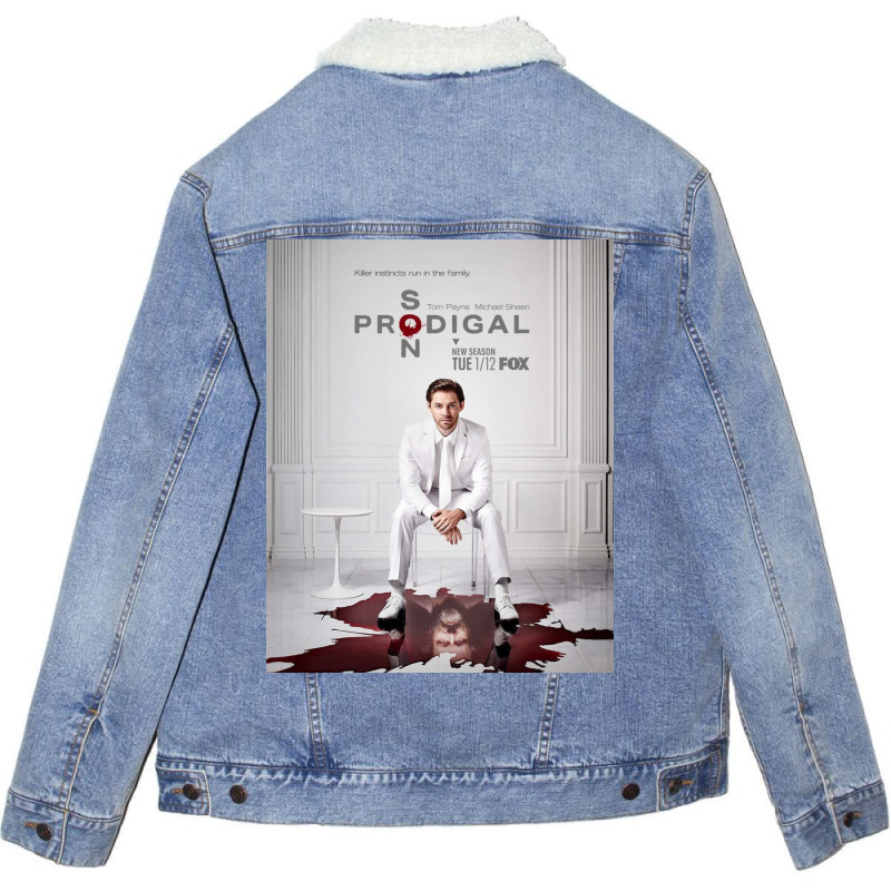 Prodigal Son Poster 2 Unisex Sherpa-Lined Denim Jacket by ukuli | Artistshot