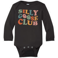 Silly Goose Club Long Sleeve Baby Bodysuit | Artistshot