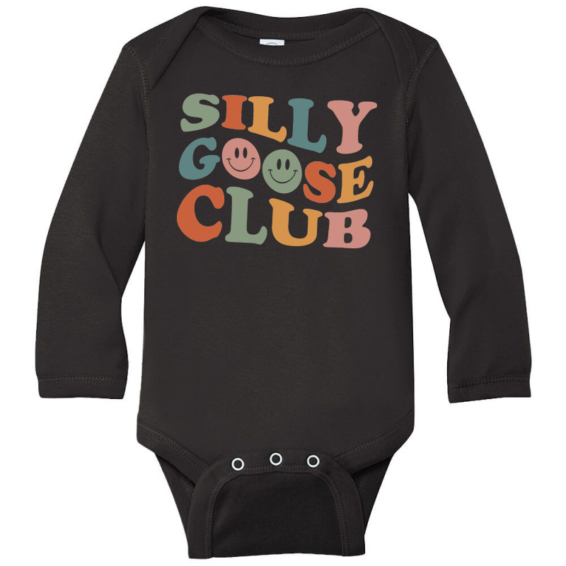 Silly Goose Club Long Sleeve Baby Bodysuit | Artistshot