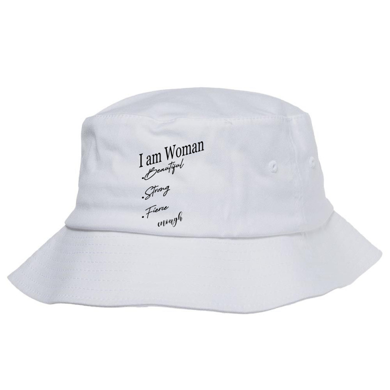 International Women's Day 'ı Am Woman ' Bucket Hat by ŞEN | Artistshot