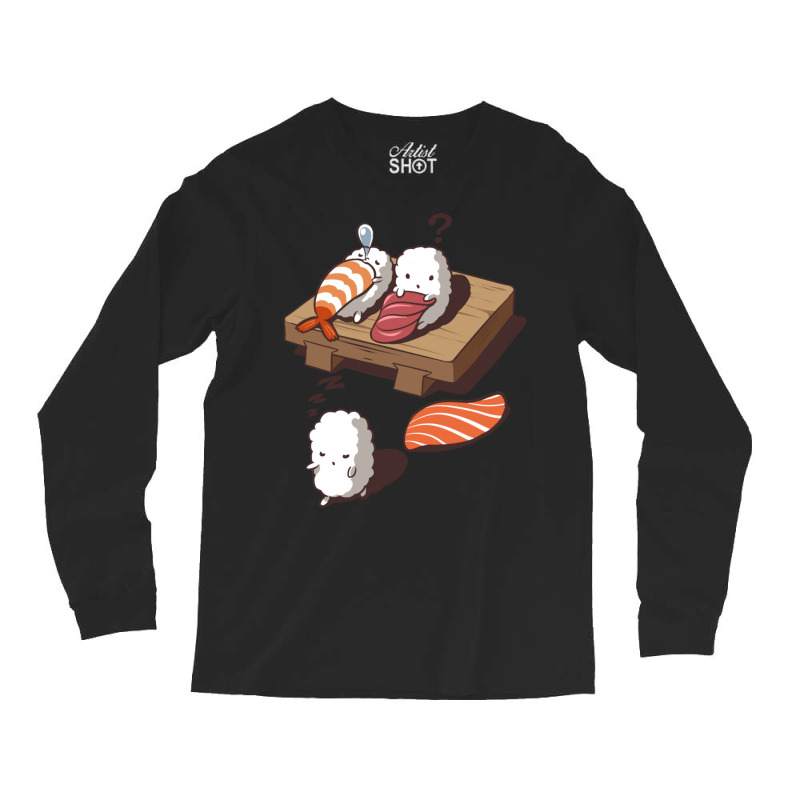 Funny Sleep Walking Nigiri Sushi Long Sleeve Shirts | Artistshot