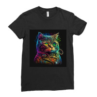 Cute Cats In Medical Clothes Ladies Fitted T-shirt | Artistshot