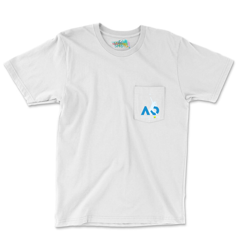 2023 Tennis Australian Open Fever Pocket T-shirt | Artistshot