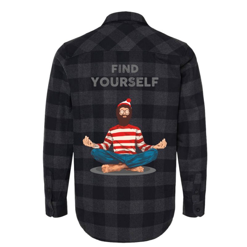 Find Yourself Flannel Shirt | Artistshot