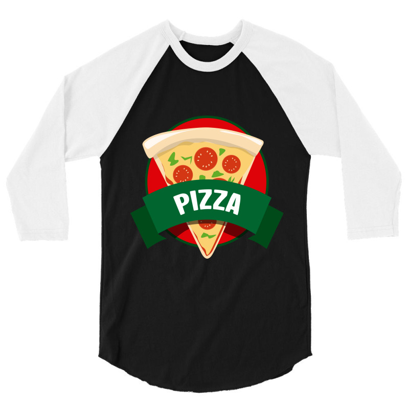 Pizza Art 3/4 Sleeve Shirt | Artistshot