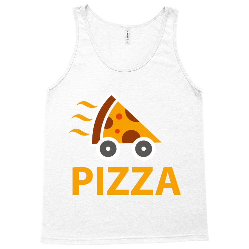 Pizza Delivery Cartoon Tank Top | Artistshot