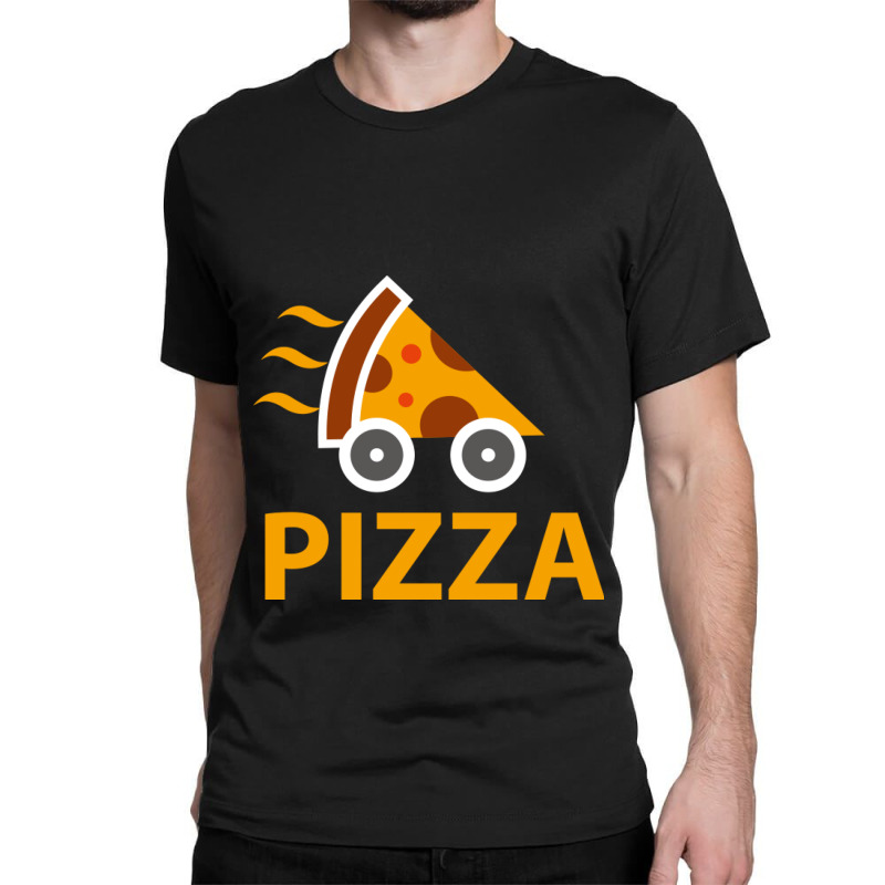 Pizza Delivery Cartoon Classic T-shirt | Artistshot