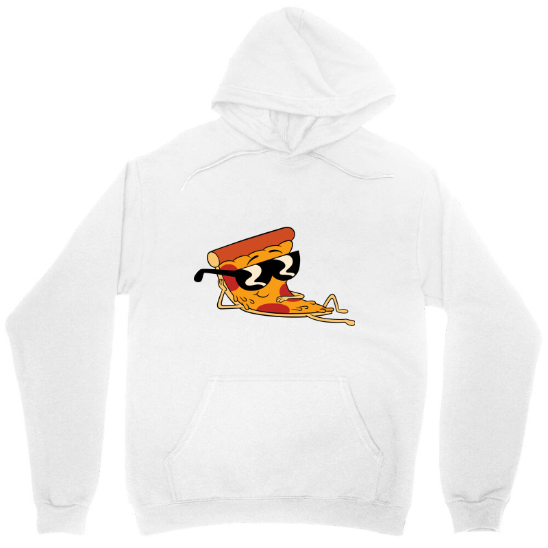 Pizza Man Illustration Unisex Hoodie | Artistshot