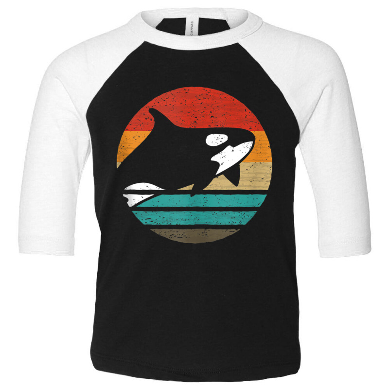 Orca Retro Style Vintage Tank Top Toddler 3/4 Sleeve Tee | Artistshot