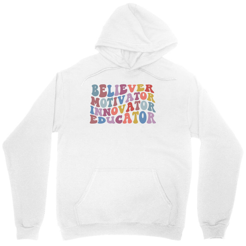 Believer Motivator Innovator Unisex Hoodie by TowerDesigns | Artistshot