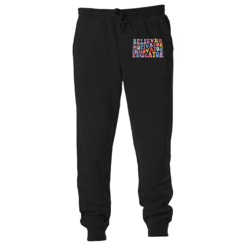 Believer Motivator Innovator Unisex Jogger by TowerDesigns | Artistshot