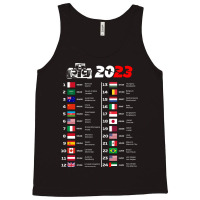 Formula One Calendar 2023 Tank Top | Artistshot