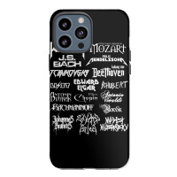 Heavy Metal Style Classical Composers (white Text) Iphone 13 Pro Max Case | Artistshot