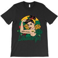 Lithuanian Girl Lithuania Woman Lithuanians Flag P T-shirt | Artistshot