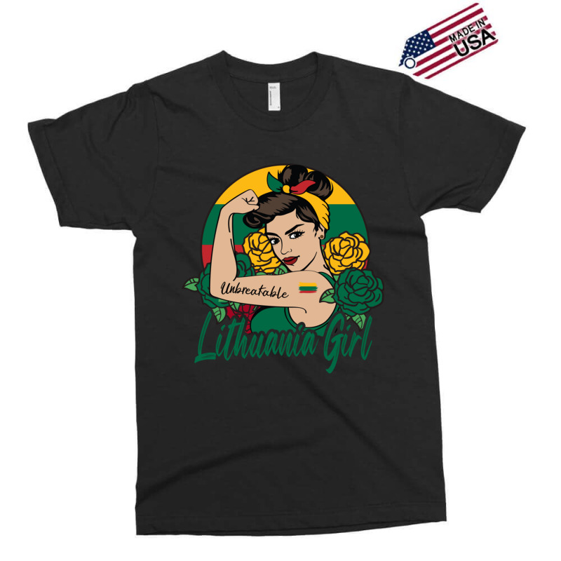 Lithuanian Girl Lithuania Woman Lithuanians Flag P Exclusive T-shirt | Artistshot