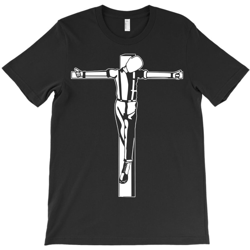 Crucified Skin Skinhead T-shirt | Artistshot