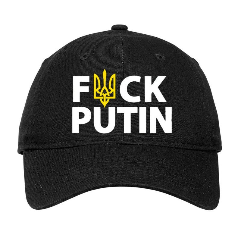 Fuck Putin Adjustable Cap by RommelRRaj | Artistshot