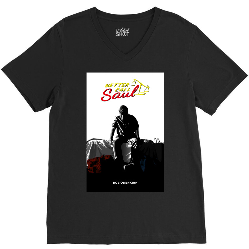 Call Saul Bob V-Neck Tee by edinrei | Artistshot