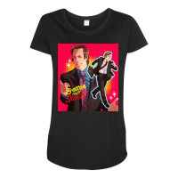 Call Saul Cool Maternity Scoop Neck T-shirt | Artistshot