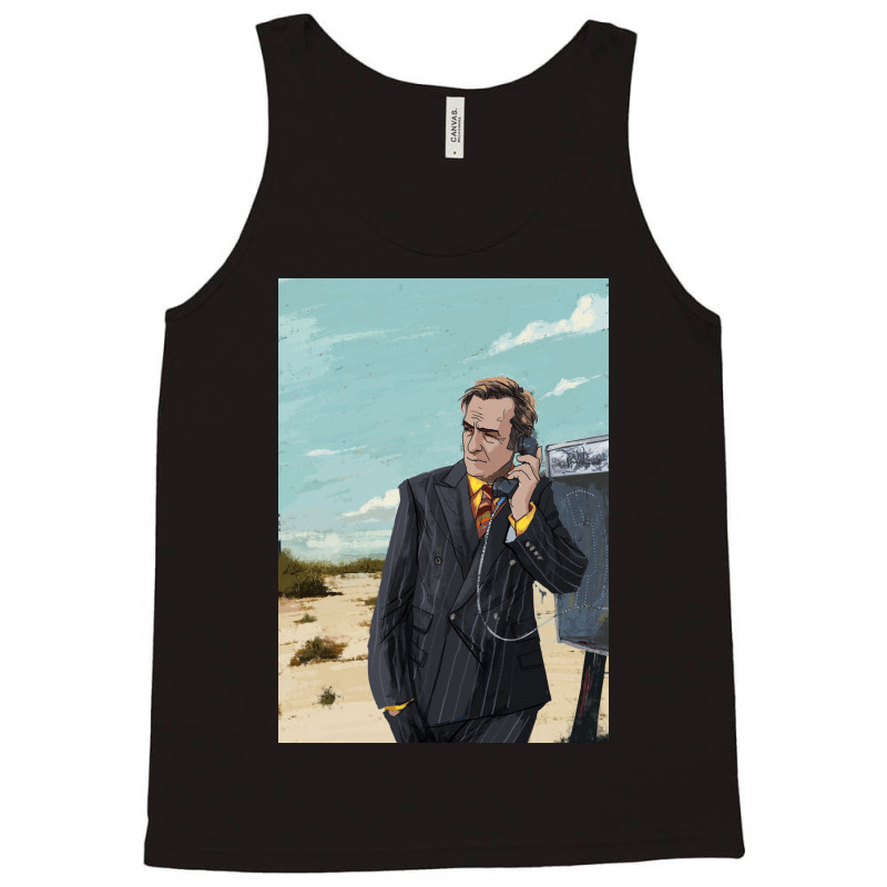 Call Saul Phone Tank Top by edinrei | Artistshot