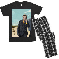 Call Saul Phone Men's T-shirt Pajama Set | Artistshot