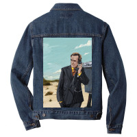 Call Saul Phone Men Denim Jacket | Artistshot