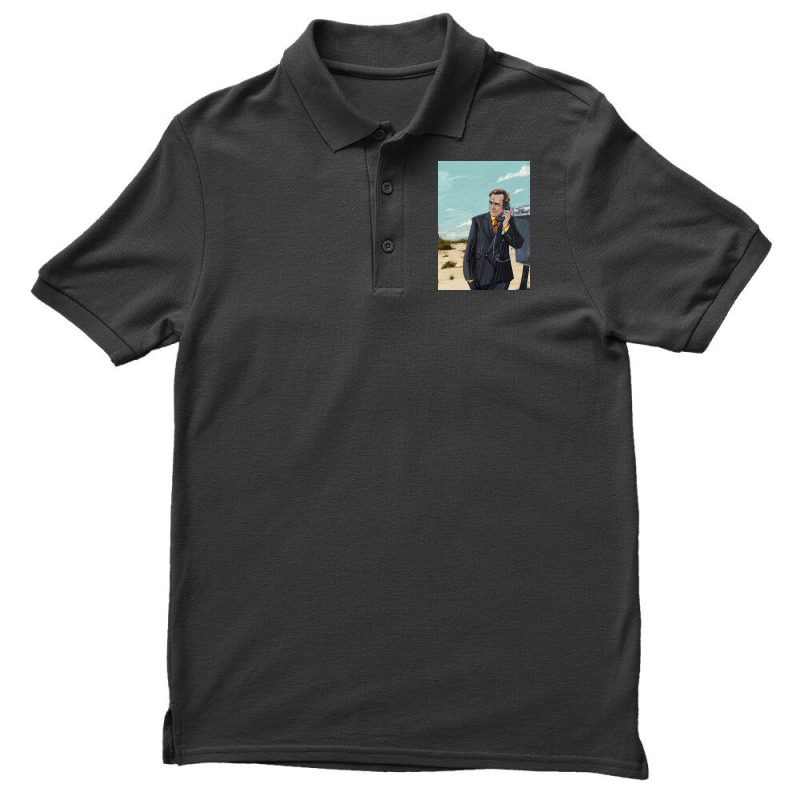 Call Saul Phone Men's Polo Shirt by edinrei | Artistshot