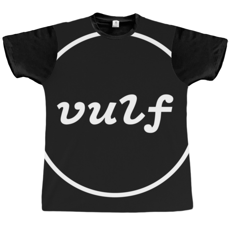 Inscription Vulf In White Circle Graphic T-shirt | Artistshot