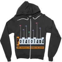 Potatoland Zipper Hoodie | Artistshot