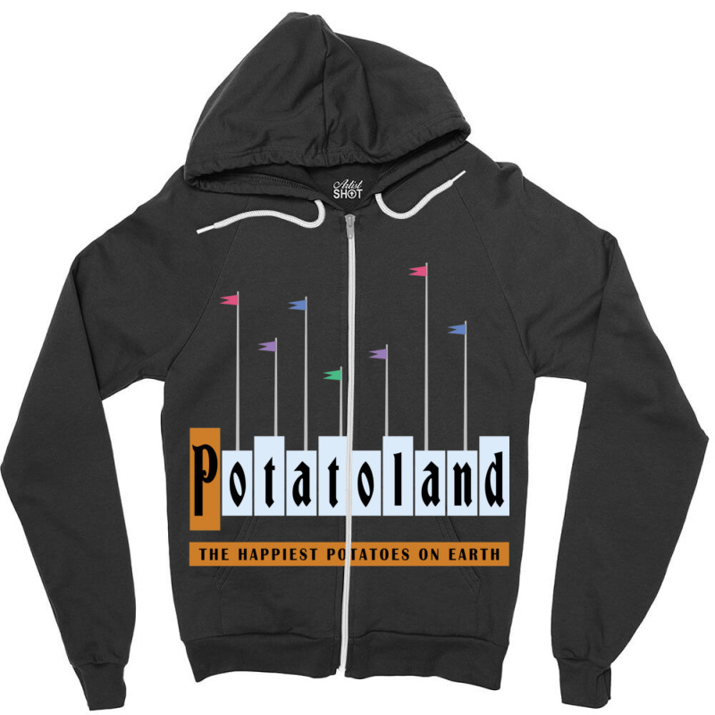 Potatoland Zipper Hoodie | Artistshot