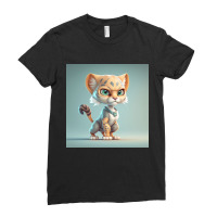 Cougar Animals Ladies Fitted T-shirt | Artistshot