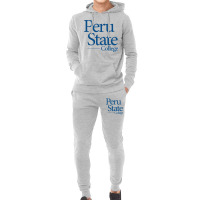 Peru State College Wordmark Hoodie & Jogger Set | Artistshot