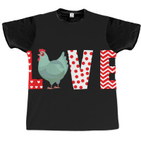 Chickens Valentines Day Love Valentine Cute Hearts Graphic T-shirt | Artistshot