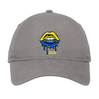 I Stand With Lips Flag Adjustable Cap | Artistshot