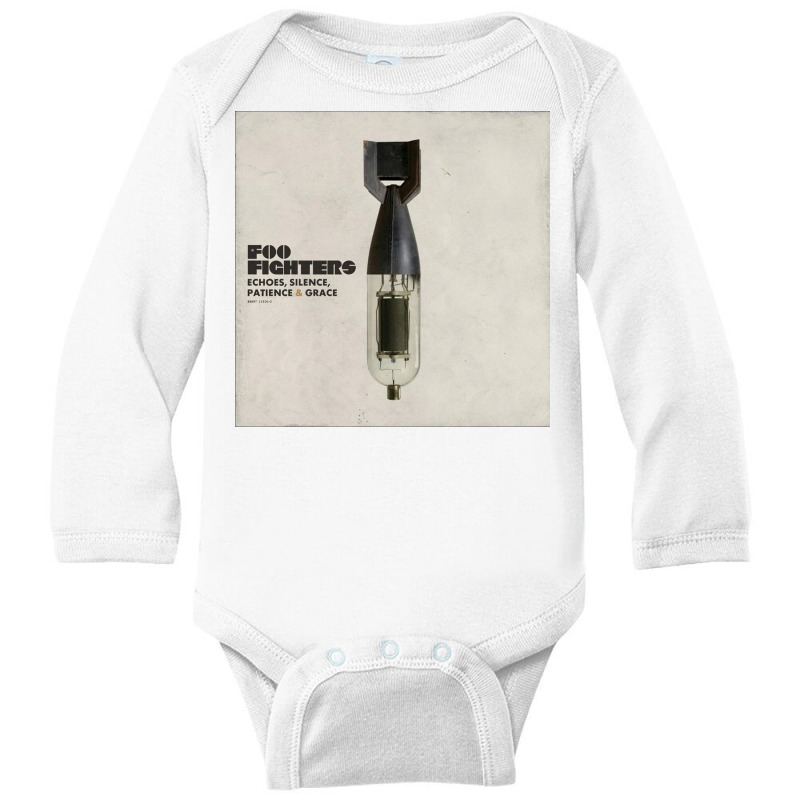 Echoes, Silence Patience And Grace Long Sleeve Baby Bodysuit by jessetate | Artistshot