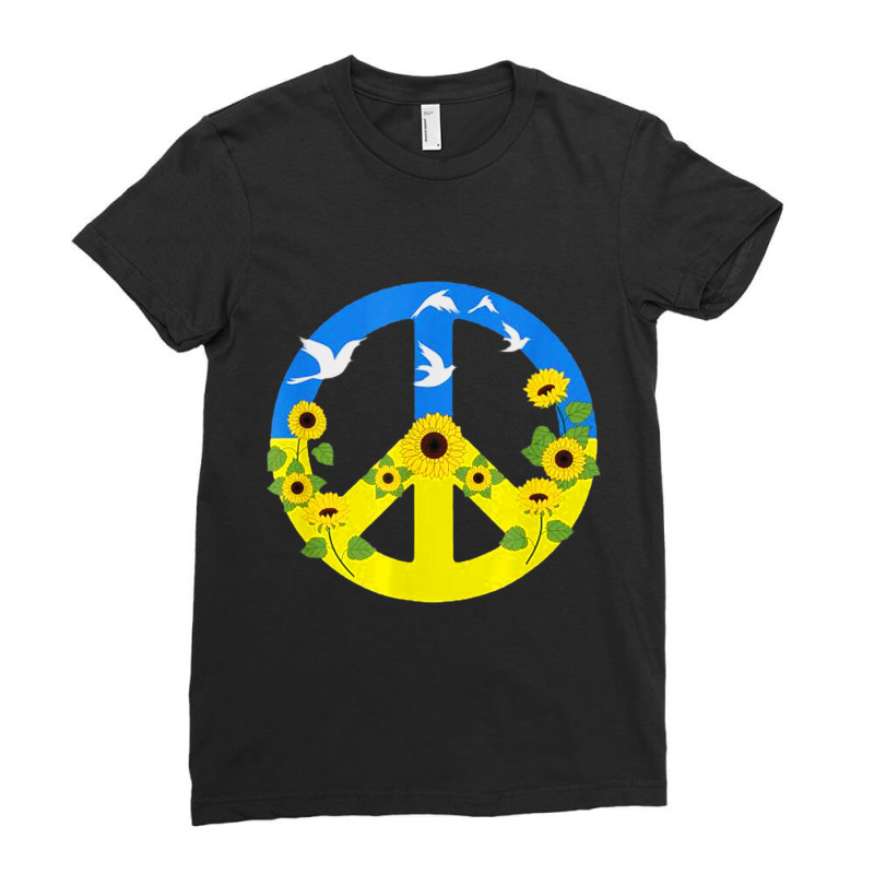 Sunflower Place Ladies Fitted T-shirt | Artistshot