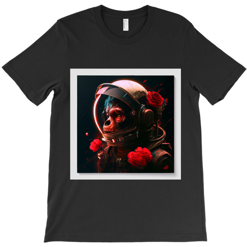 Embark On A Cosmic Adventure With The Monkey In Ou T-shirt | Artistshot