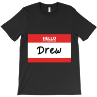 Hello My Name Is Drew Pullover Hoodie T-shirt | Artistshot