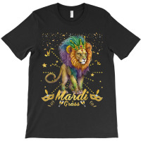 Funny Mardi Gras Roars With The King Of The Jungle T-shirt | Artistshot