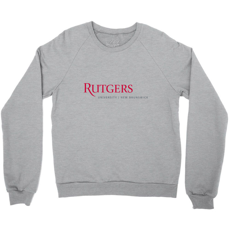 Rutgers University New Brunswick Logotype Crewneck Sweatshirt | Artistshot