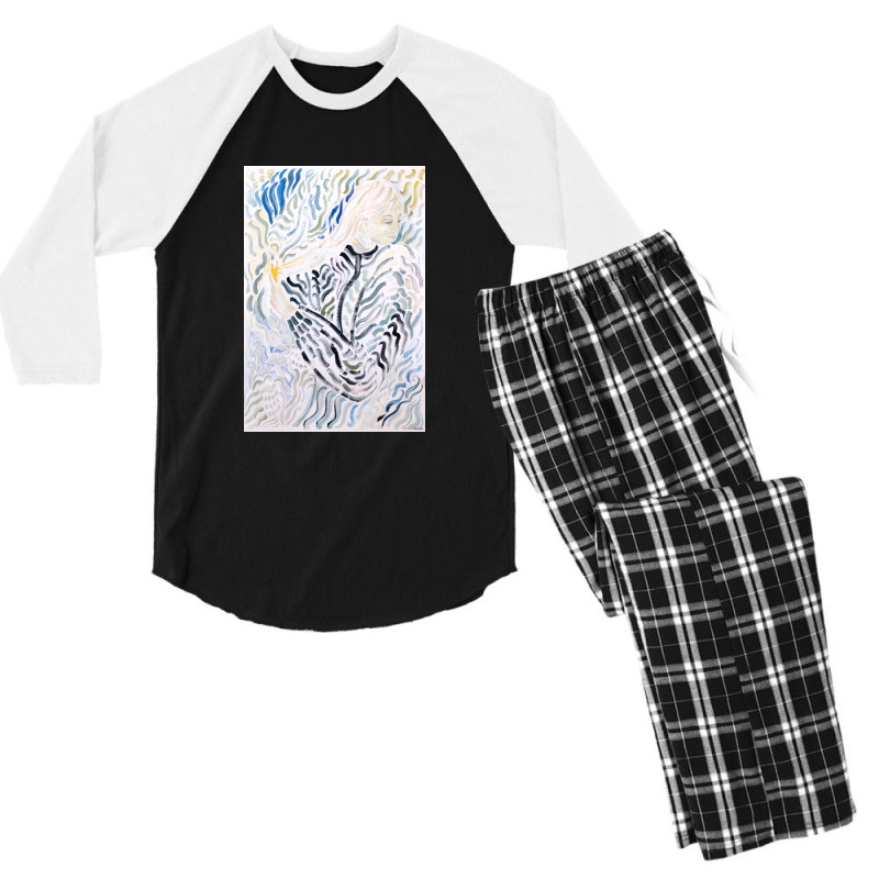 Sofia Lind Stardust Men's 3/4 Sleeve Pajama Set | Artistshot