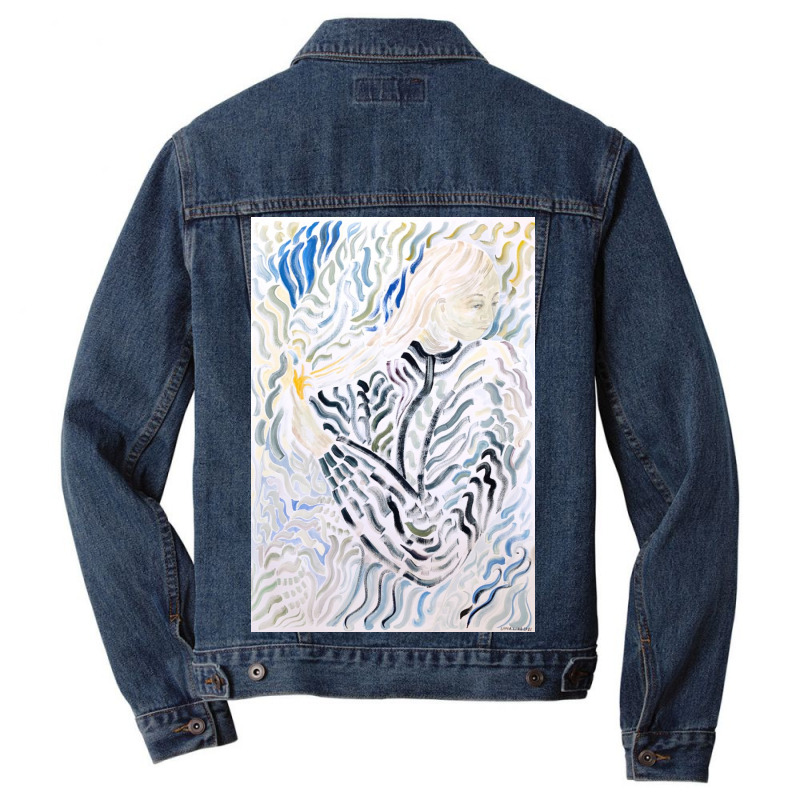 Sofia Lind Stardust Men Denim Jacket | Artistshot