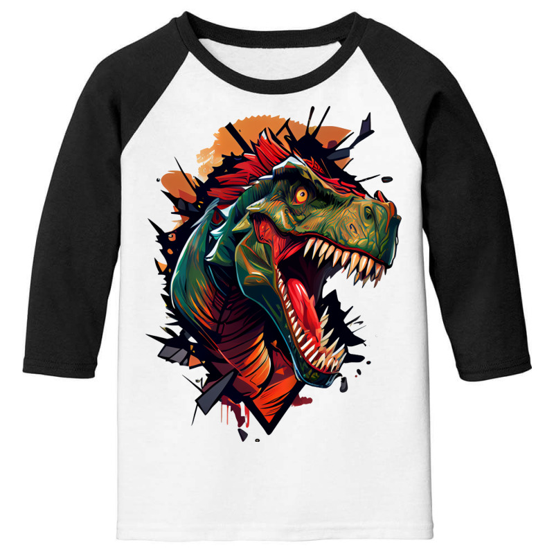 Dinosaurus Angry Youth 3/4 Sleeve by Tobiasoey18 | Artistshot