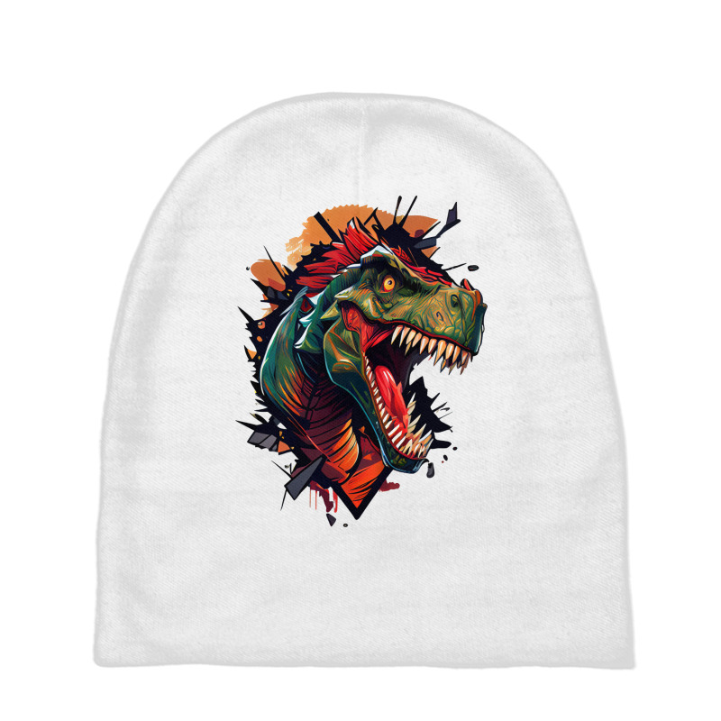 Dinosaurus Angry Baby Beanies by Tobiasoey18 | Artistshot